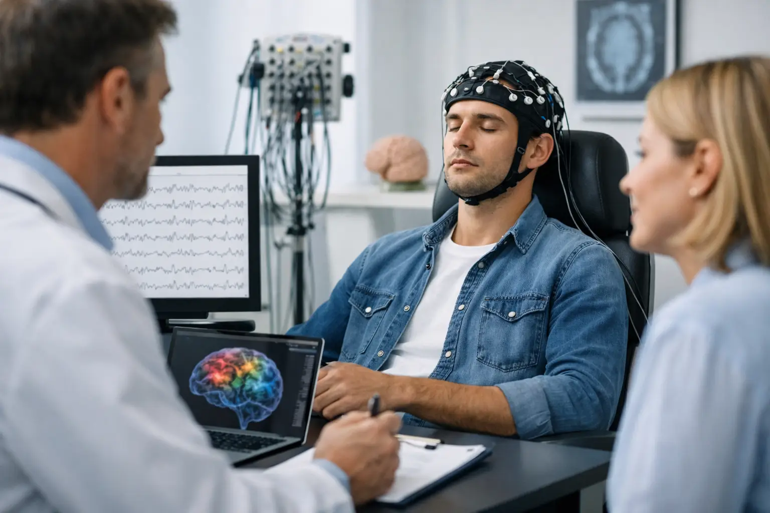 Cómo integrar EEG en consulta con criterio clínico
