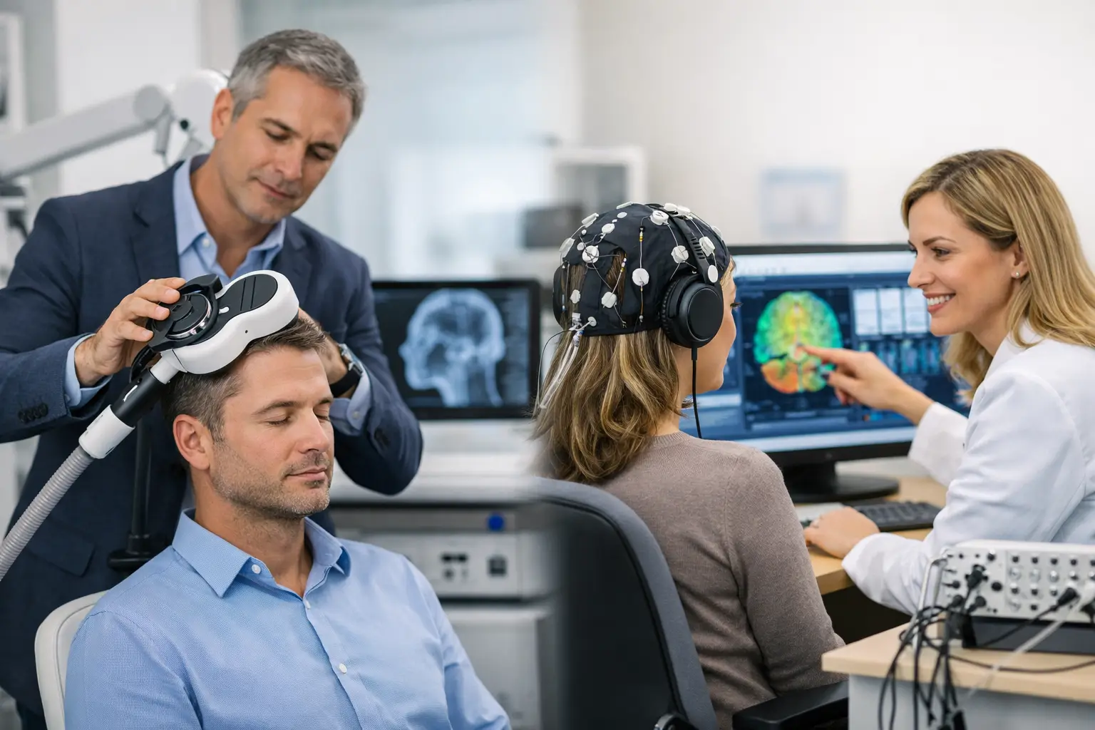 Estimulación transcraneal versus neurofeedback